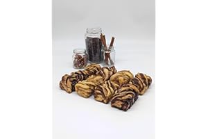 Babka ATX Handmade Mini Babkas- 2 Pecan, 3 Cinnamon & 3 Dark Chocolate - Authentic Holiday Babka Cakes for Delivery -Soft Traditional Jewish Cake with Delicious Fillings - No Preservatives - Made Fresh in Austin, TX [8 Pack]