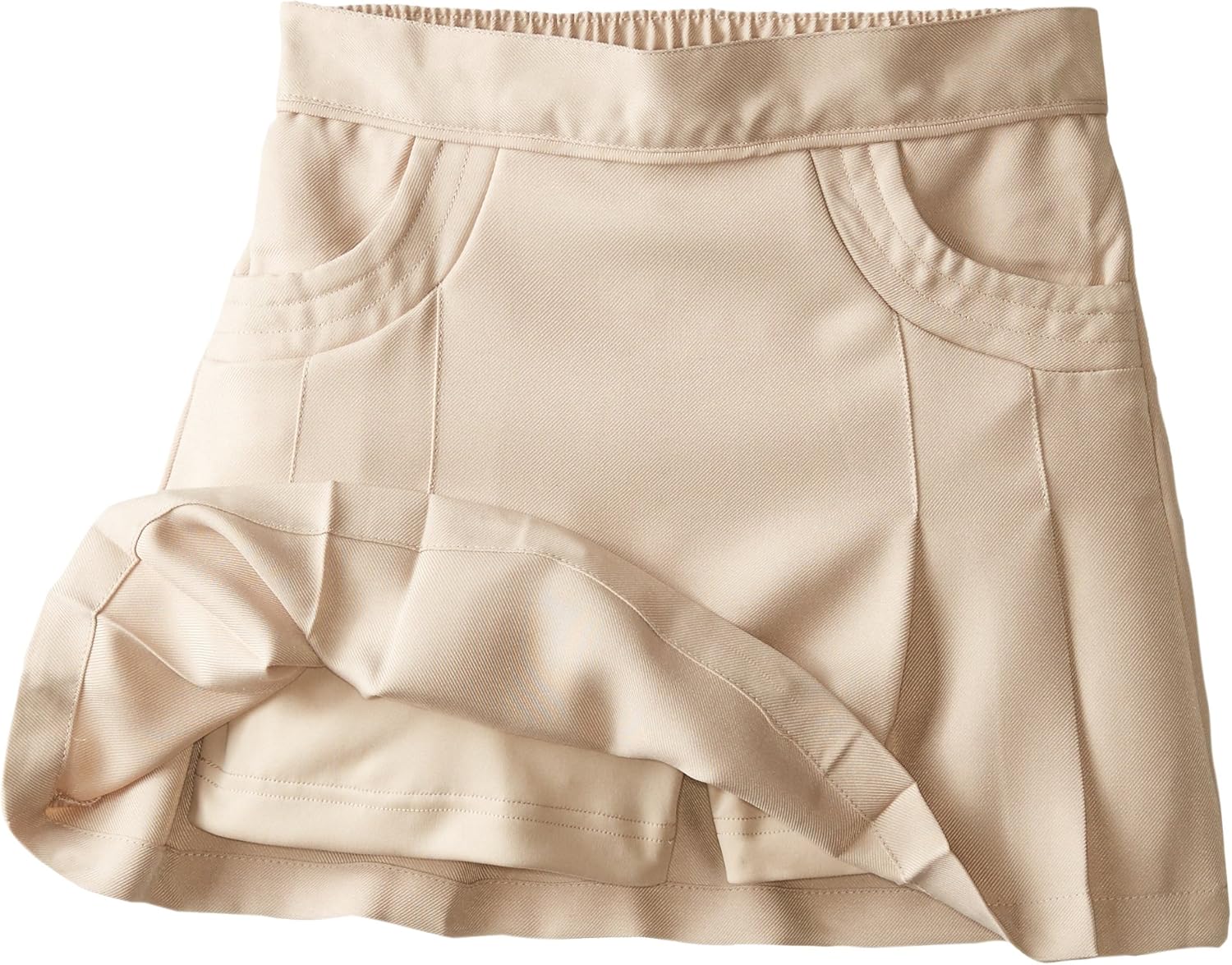 Nautica Girls' School Uniform Pleated Scooter with Pockets: Clothing