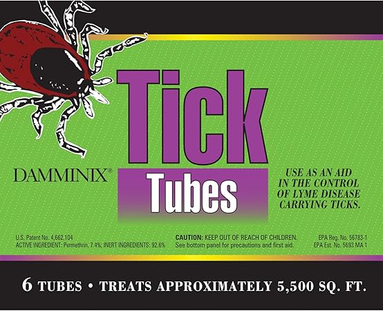 Amazon Com Damminix 27213 Tick Tube 6 Pack Tick Remover