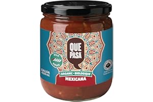 Que Pasa Organic Mild Salsa, 420 ml (Pack of 1), by Nature's Path