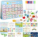 DINORUN Montessori Busy Book for Toddlers 30 Themes Learning Toy 3 4 5 view 1