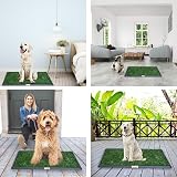 PICK FOR LIFE Puppy Dog Litter Tray with 2 Grass Pads 40.6x50.7cm view 6