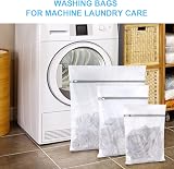 Flintronic Mesh Laundry Bags 5pcs Zipper Protect Bras Delicates Wash view 7