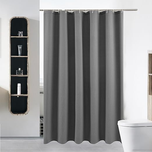Amazon Com S Lattye Extra Long Fabric Shower Curtain Or Liner Set