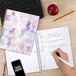 Five Star Spiral Notebook + Study App, 1