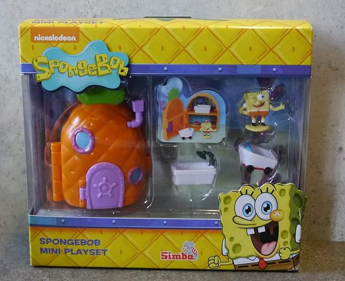 spongebob mini playset
