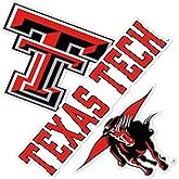 Desert Cactus Texas Tech University Sticker TTU Red Raiders Vinyl Decals Laptop Water Bottle Car Scrapbook T5 (Type 5-1)