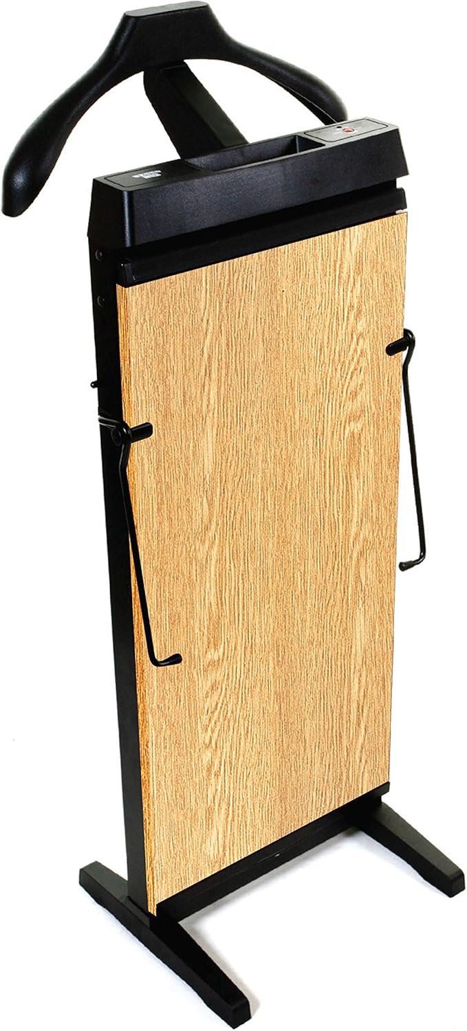 Corby of Windsor 3539 Trouser Press, Oak Wood Effect Finish BigaMart
