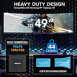 Mount-It! Heavy-Duty Ultrawide Monitor Arm up to