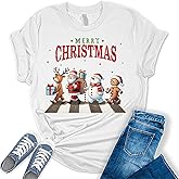 I Want A Hippopotamus for Christmas T Shirt Funny Christmas Shirts for Women