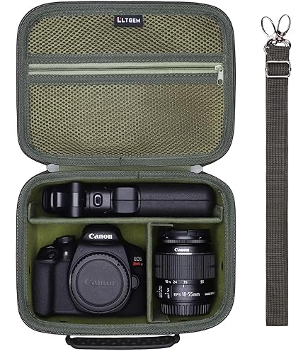 Amazon.com : Yisau Camera Case for Canon EOS Rebel T6 T7, Silicion