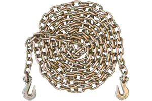 ADVANTAGE RIGGING 3/8" - Grade 70 Binder Chain - Grab Hooks - 16' Length