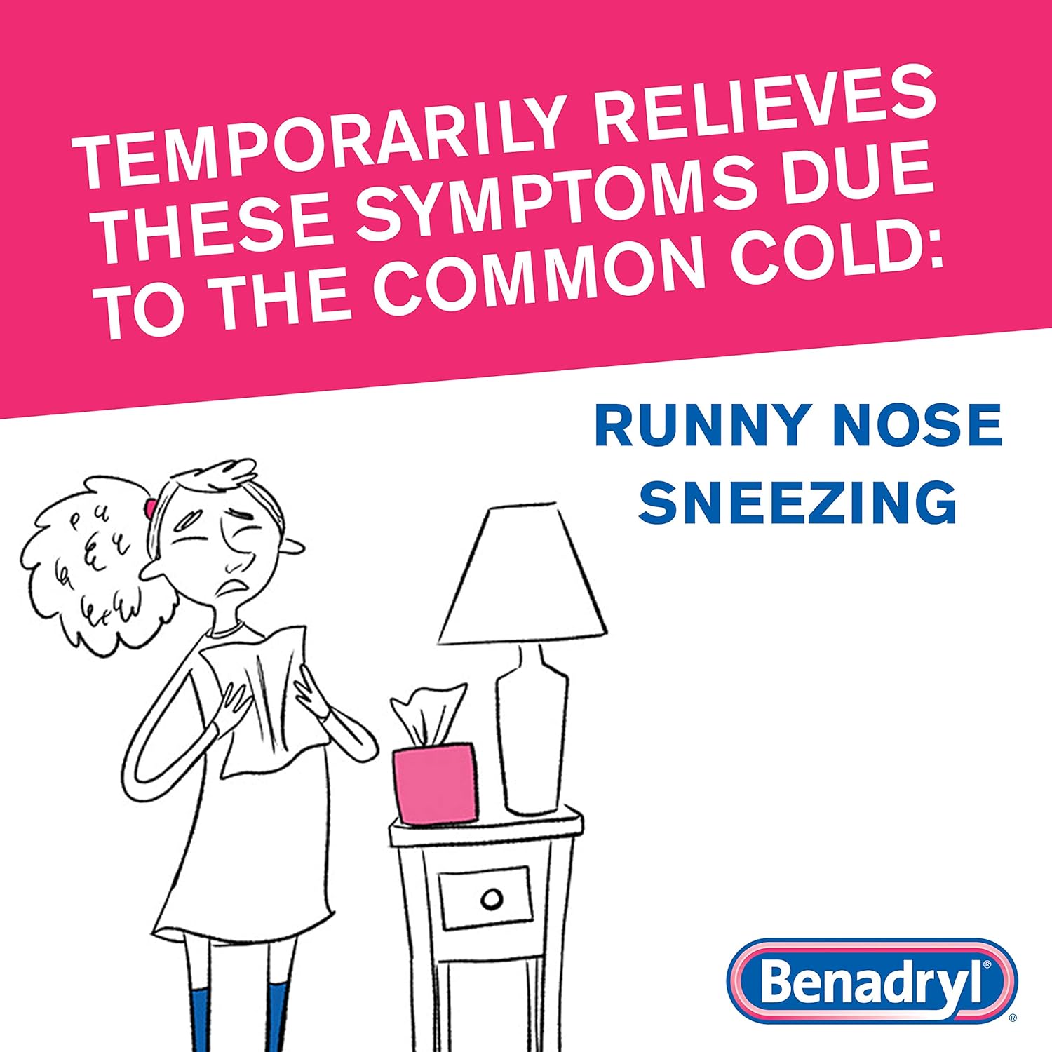 Benadryl Ultratabs Antihistamine Allergy Relief Tablets, Diphenhydramine HCl 25mg, 48 ct: Health & Personal Care