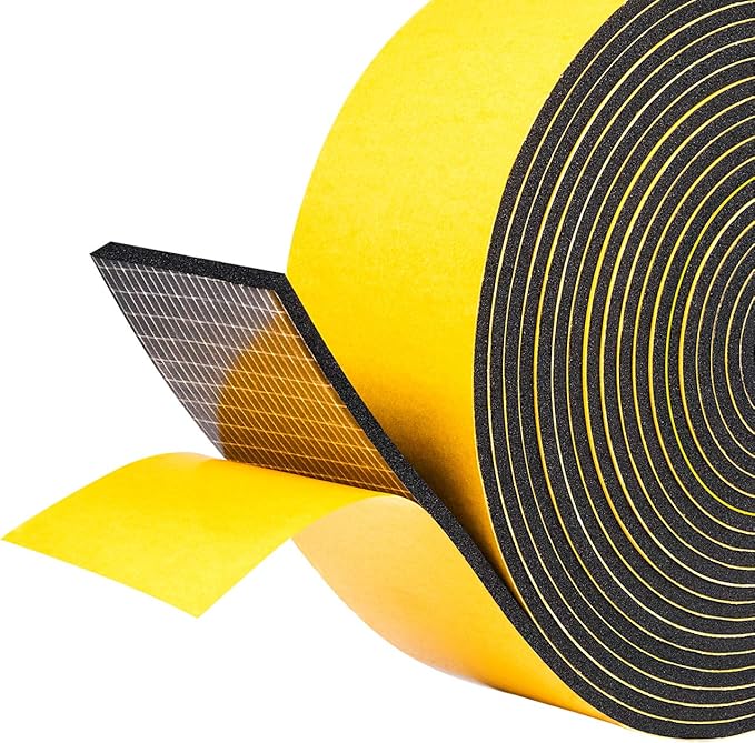 Fowong SelfAdhesive 50 mm Wide x 3 mm Thick Foam Tape Closed Cell