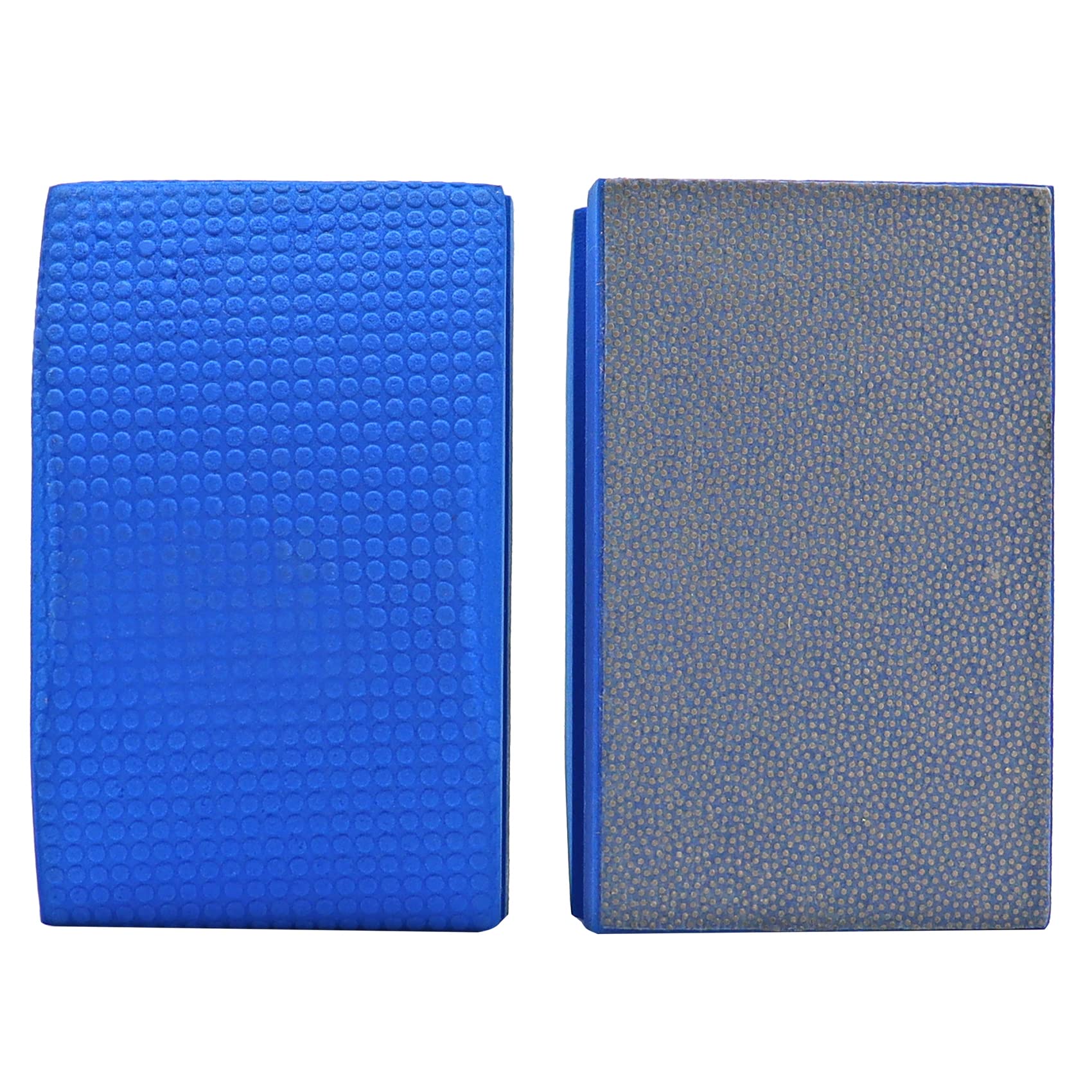 HIGHDRIL Diamond Hand Polishing Pad - 2pcs Grit 800 Diamond Electroplated Hand Sanding Pads Polishing Blocks for Granite, Marble, Glass, Concrete