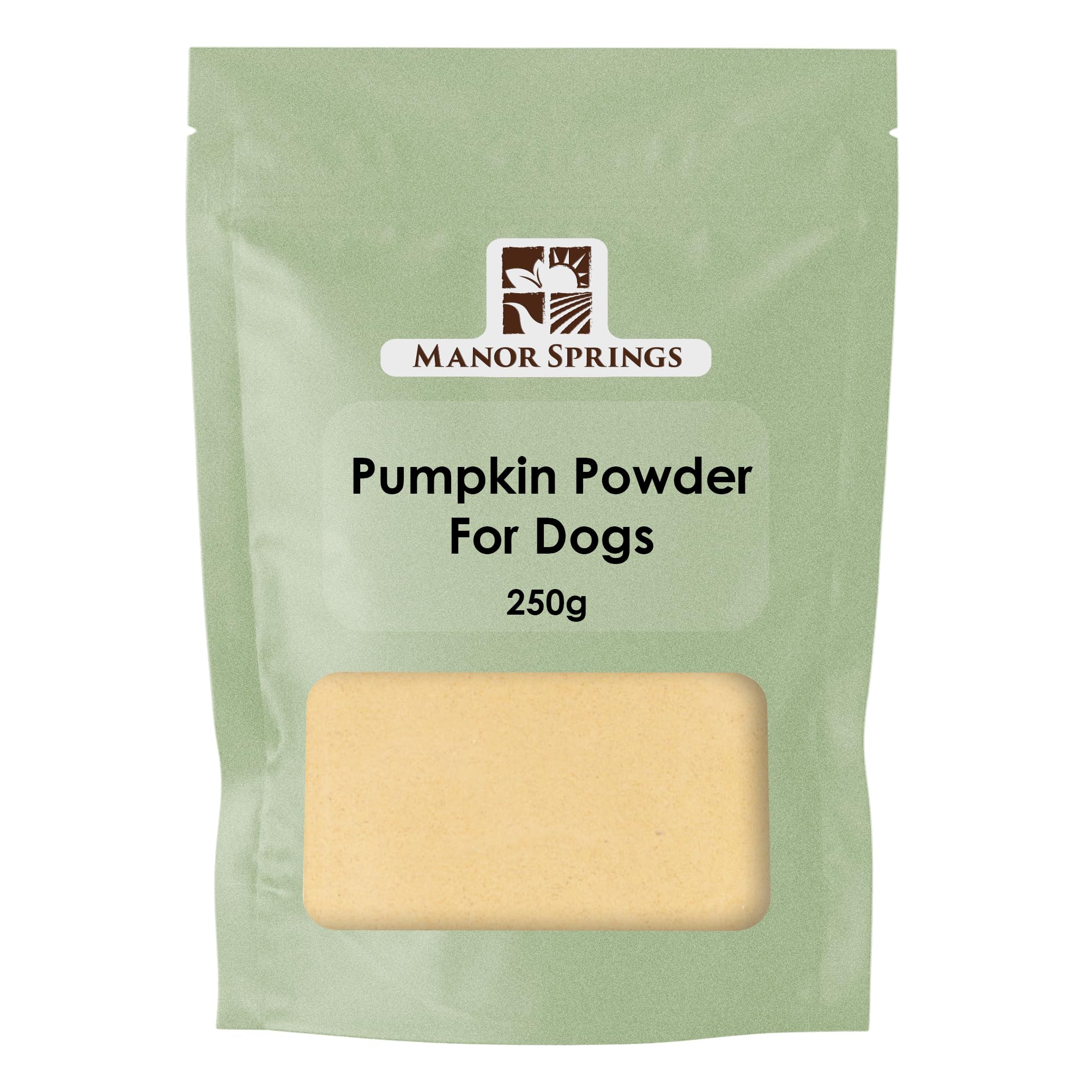 Pumpkin Powder for Dogs 250g, Supports Prebiotic Fiber Source & Nutrition - Helps Loose Stool and Gut Inflammation