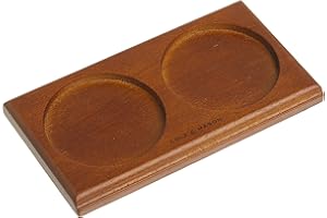 Cole & Mason Salt & Pepper Mill Tray, Brown Wood