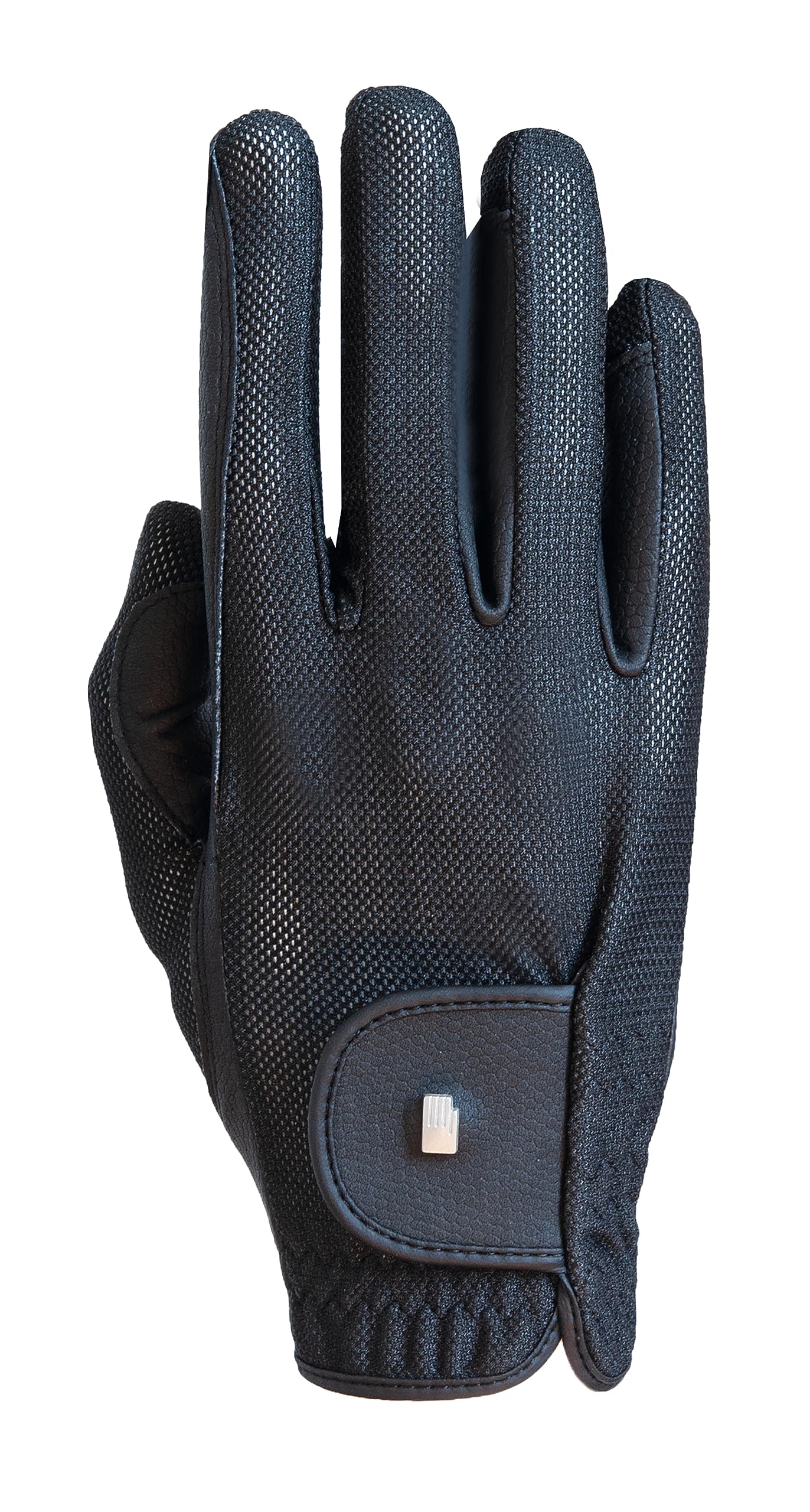 Roeckl Sports equestrian gloves ROECK-GRIP LITE, summer riding glove, black 8.5 — image 1