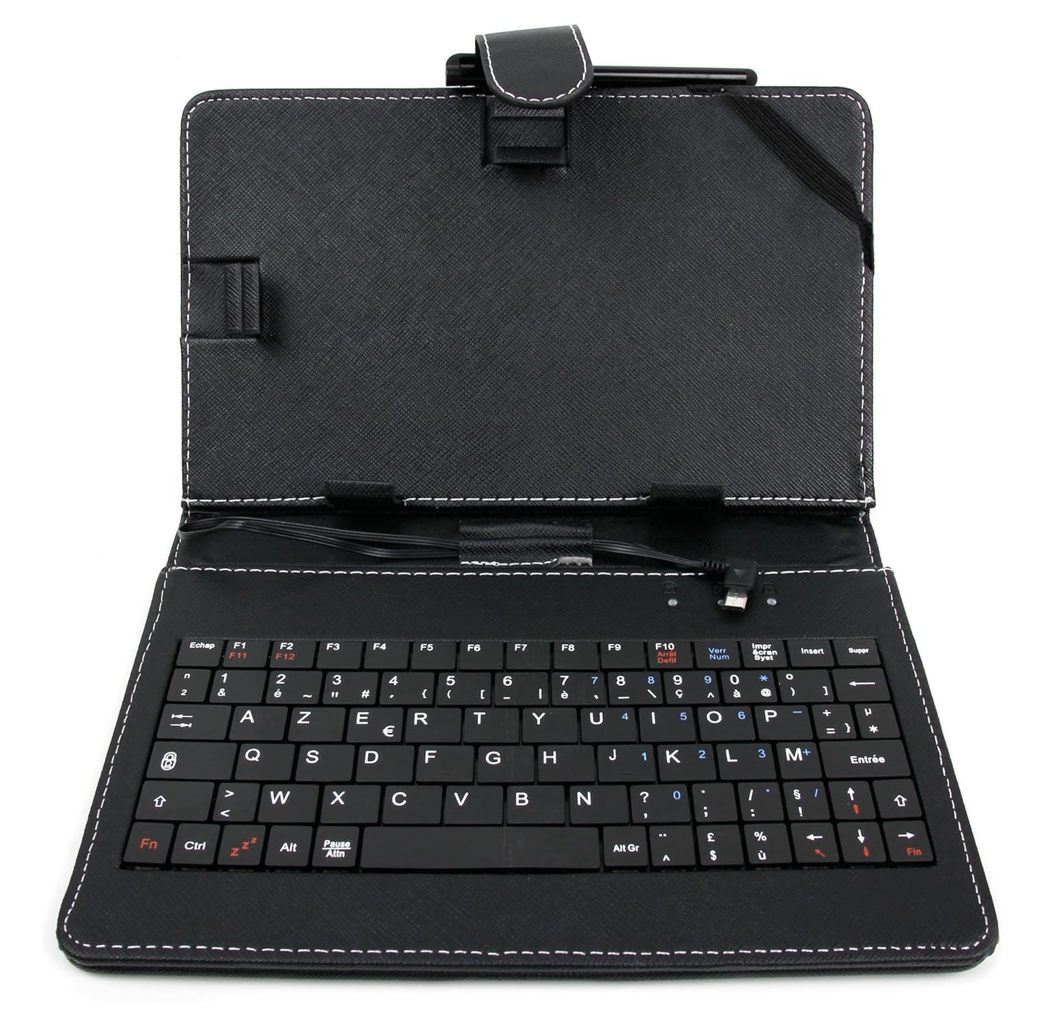 DURAGADGET Tesco Hudl 2 Keyboard Case Black Faux Amazon.co.uk