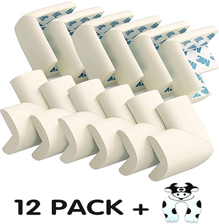12pcs protector de esquinas bebes y ninos protecciones para bebes espuma suave protectores de seguridad para mesas esquina y aualquier tipo de