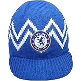 RhinoxGroup Compatible with Chelsea Officially Licensed Soccer Beanie 03 Blue