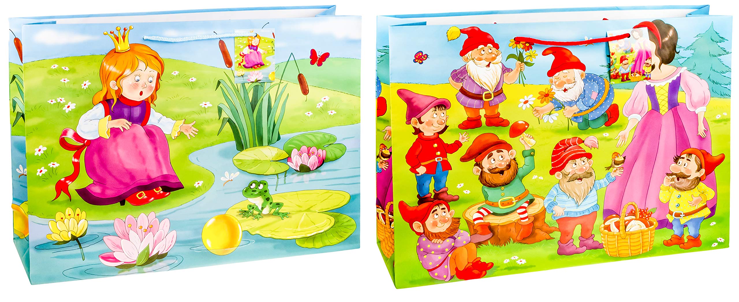 TSI 82272 Classic Fairy Tales A Gift Bag – Pack of 12 Size: Shopper XXL (32 x 45 x 12 cm)