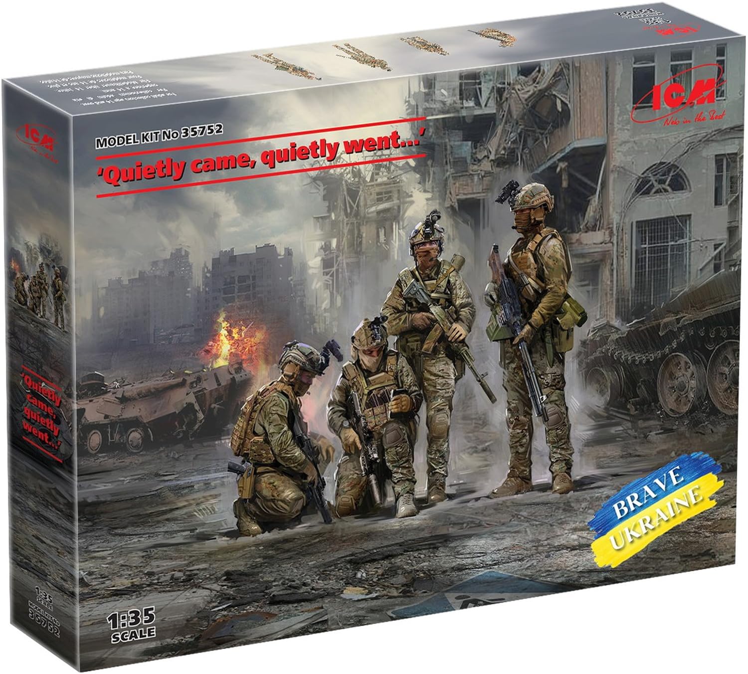 ICM 1:35 - Quietly came, Quietly went, Ukrainian Spec Forces