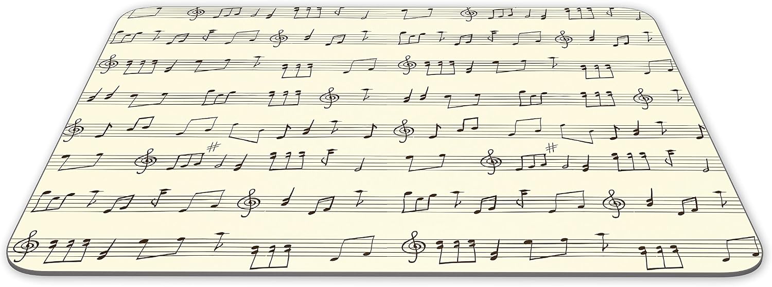 Destination Vinyl Ltd Sheet Music Mouse Mat Pad - Musician Piano Teacher Choir Gift Computer #13121, Multicolor - Image 3