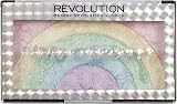 Makeup Revolution Rainbow Highlighting Powder Yellow Face Cosmetics RVLT view 1