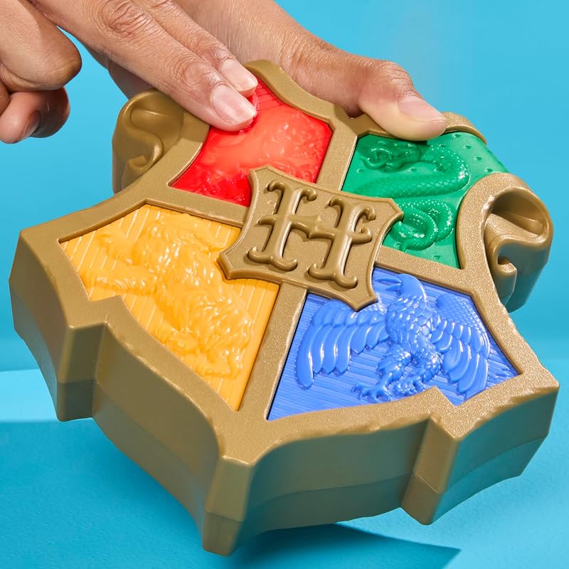Simon : Harry Potter, Jeu de mémoire électronique Portable, thématique Poudlard, Sons et lumières, sous Licence, 1 Joueurs et +, dès 8 Ans