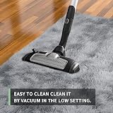 Sour Lemon 200x300 cm Grey Shaggy Rug Large Soft Non Slip Floor Mat view 6