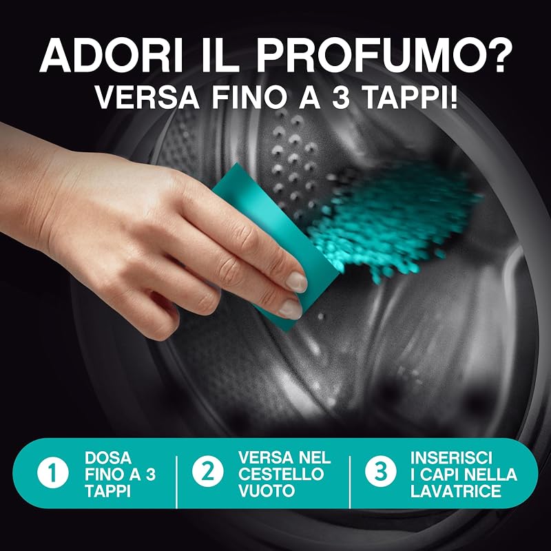 Profumatore Bucato Lavatrice Perle Profumate, Unstoppables Fresh, Maxi Formato 6 x 195g, Intensificatore Di Profumo