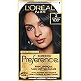 L’Oreal Paris Superior Preference Luminous Fade-Defying Permanent Hair Color, Hair Dye For Up to 9 Weeks of Radiance, Natural Black 2, 1 Hair Dye Kit