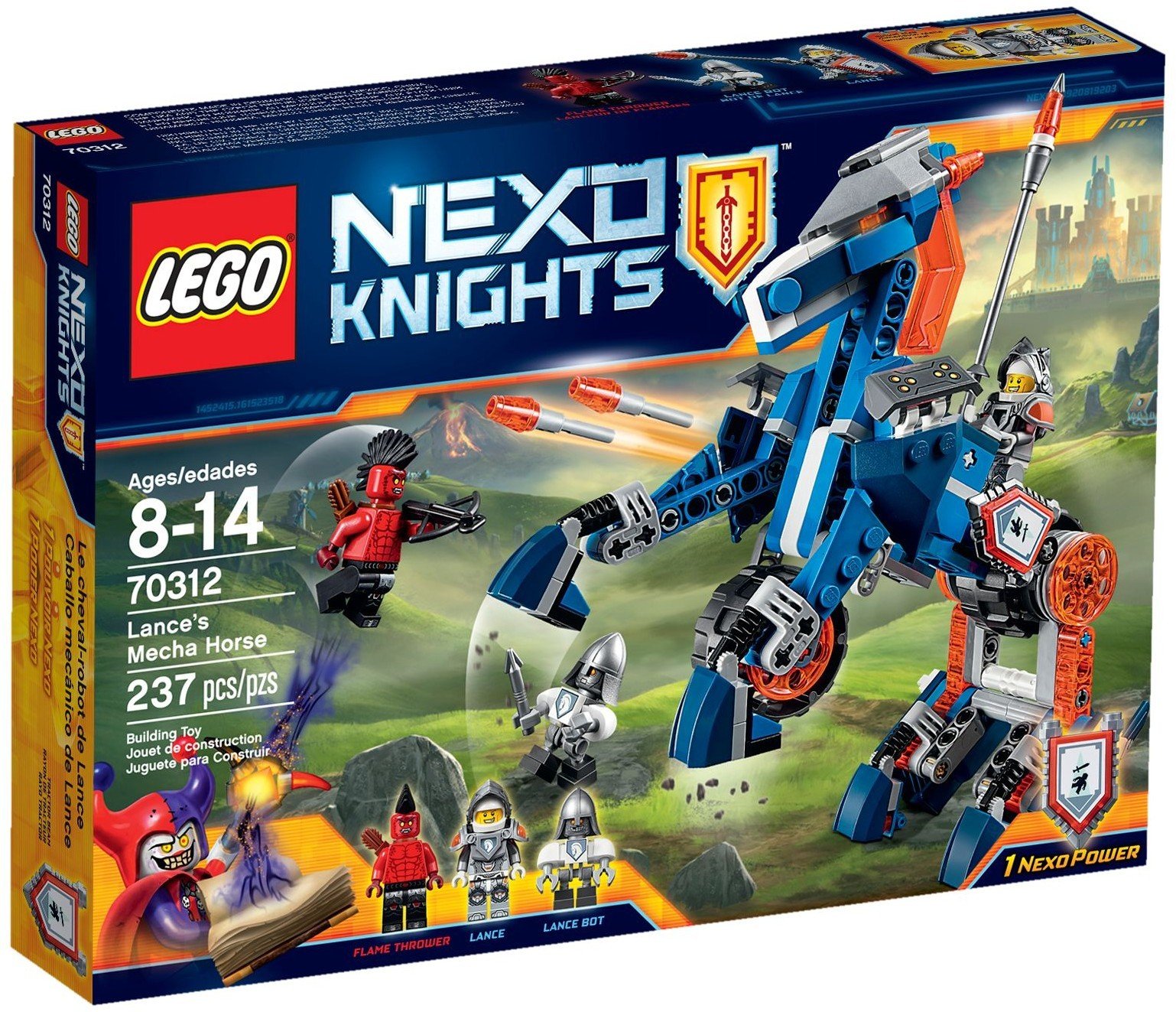 LEGO NexoKnights Lance's Mecha Horse 70312
