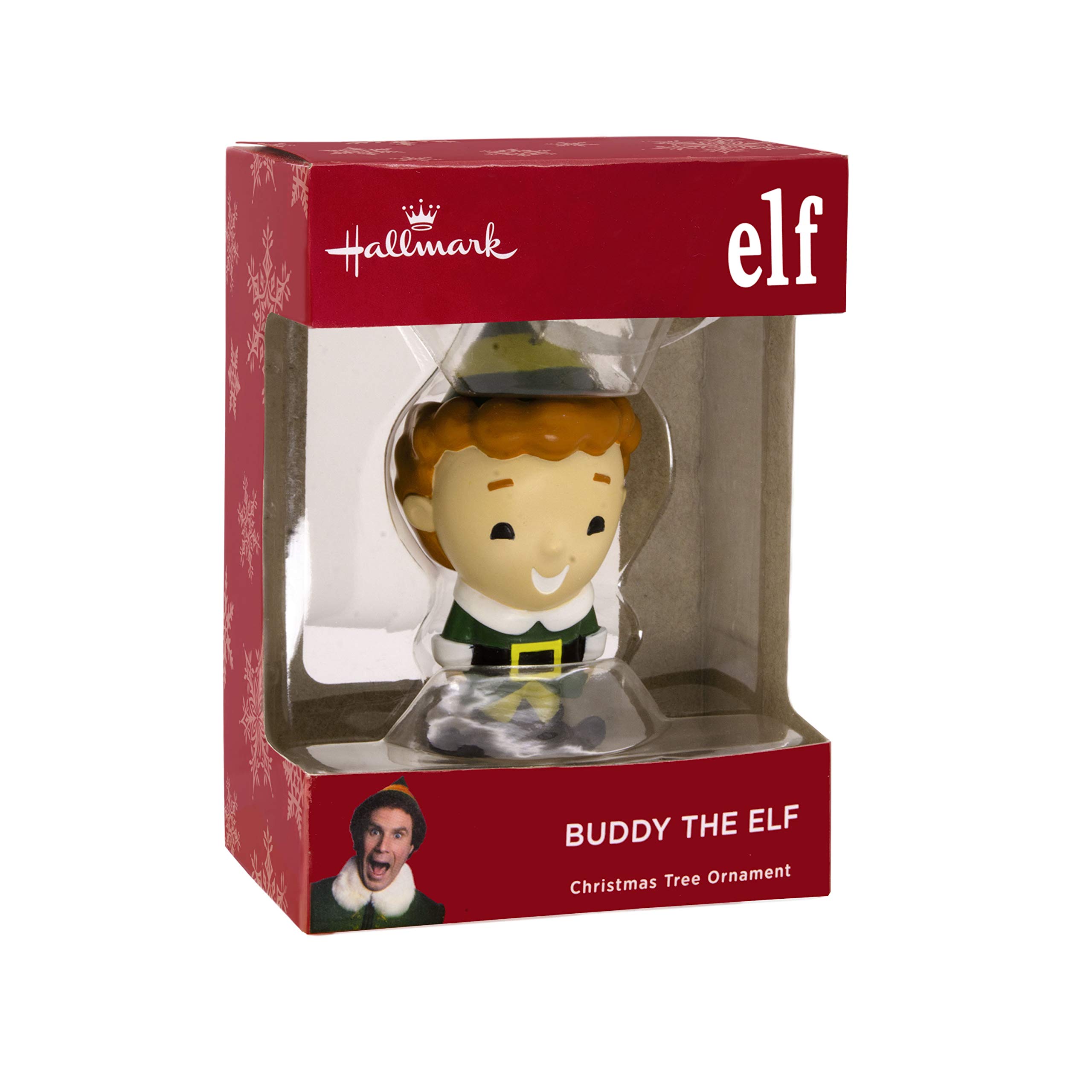 Hallmark Christmas Ornament ELF Movie, ELF Buddy The Elf on Galleon
