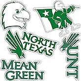 Desert Cactus University of North Texas Sticker UNT Mean Green Sticker Vinyl Decals Laptop Water Bottle Car Scrapbook T2 (Type 2)