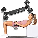 Bellabooty Premium Hip Thrust Belt - Adjustable Exercise Belt for Glutes & Squats, Hip Thrust Pad for Comfort, Versatile Gym Equipment for Home - Weightlifting Belt Support for Women