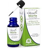 Naturasil Natural Wart Remover for Kids &amp; Adults, Made in USA - 15 mL | Gentle Wart &amp; Skin Bump Care | Thuja, Tea Tree &amp; Castor Oil | Precision Applicator w/ No Iodine or Harsh Acids | Plant-Based