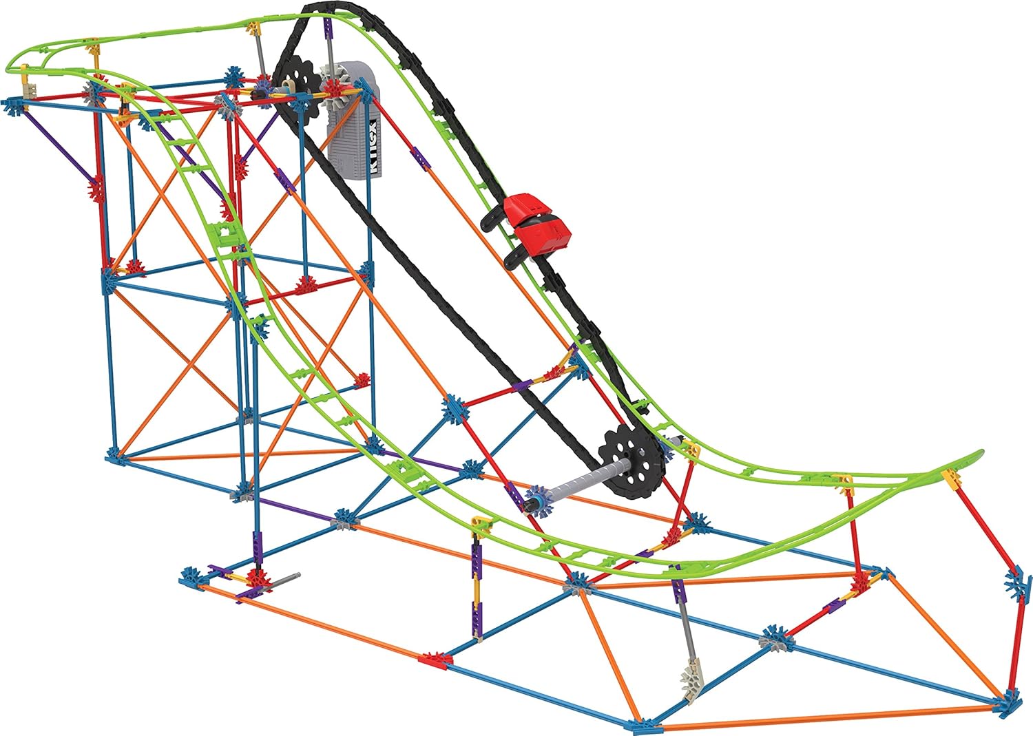 knex t rex fury roller coaster