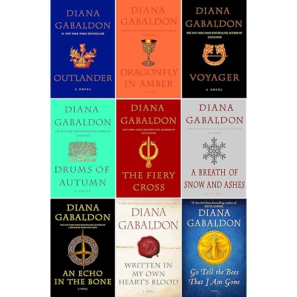 Outlander Complete Hardcover Series Set (Books 1-9) by Diana