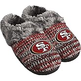 FOCO Womens NFL Team Logo Peak Slide Slippers