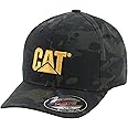 Caterpillar Men's Trademark Stretch-Fit Cap