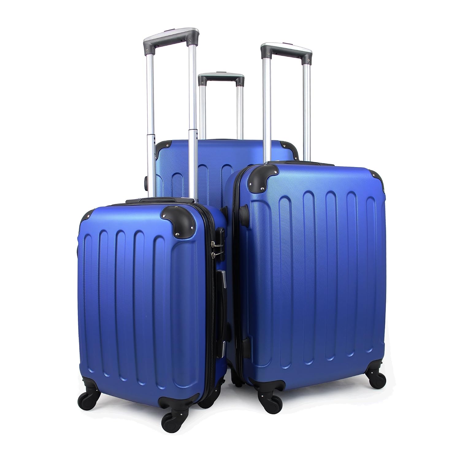 Trolley cabina Roncato Real Light 4353 nero 1,5 kg - Valigie e Trolley
