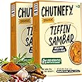 Chutnefy Sambar - 2.64 Ounce | Delicious & Ready-to-Eat | 5-Second Instant Chutney | No Preservatives or Additives