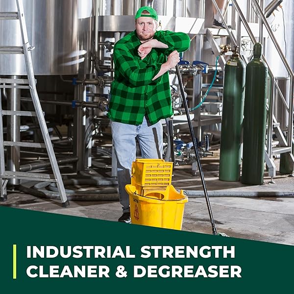SIMPLE GREEN NDUSTRIAL CLEANER AND DEGREASER, 1 US GALLON