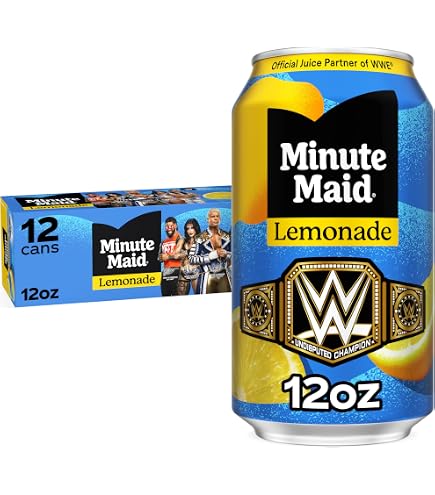 Amazon.com : Minute Maid Zero Sugar Lemonade Fridge Pack Cans, 12