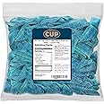 By The Cup Sour Power Berry Blue Sour Belts, 1 lb Bulk Bag