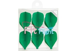 コスモダーツ(COSMO DARTS) Cosmo Darts Fit Flight - 6 Pack Standard Dart Flight