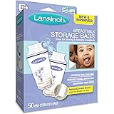 Lansinoh Breastmilk Storage Bags, 50 Count, BPA Free and BPS Free