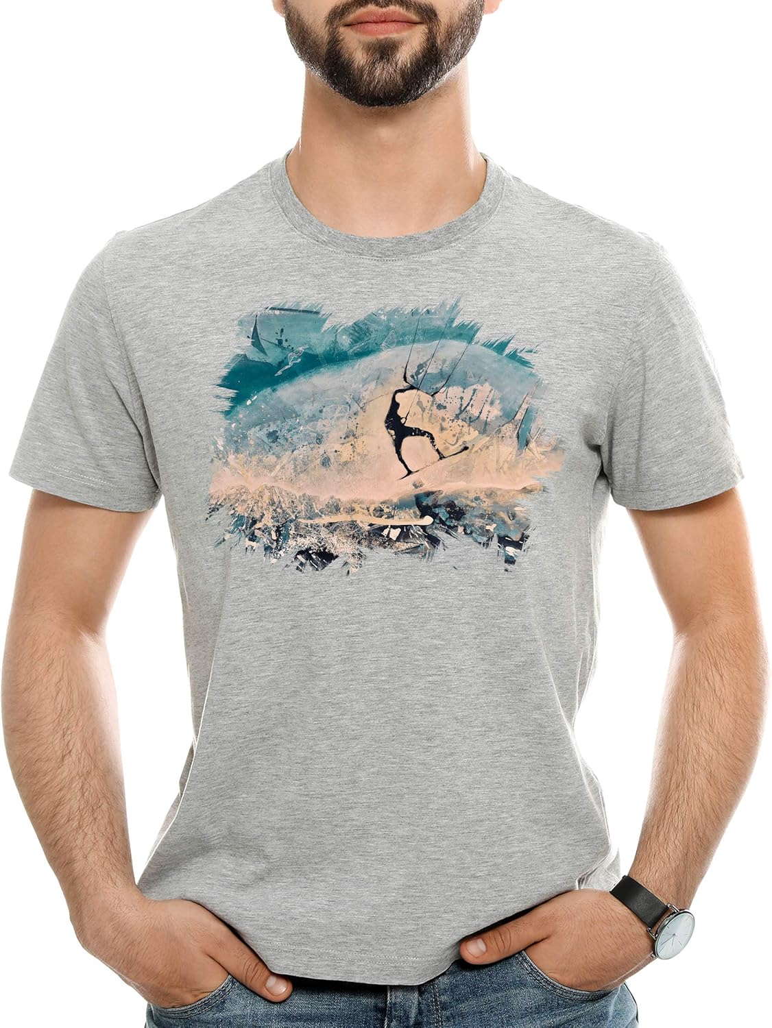 Kite Boarding T Shirt KitesurfTShirts Kite Surfer Shirt Kitesurf Tees Kitesurfen